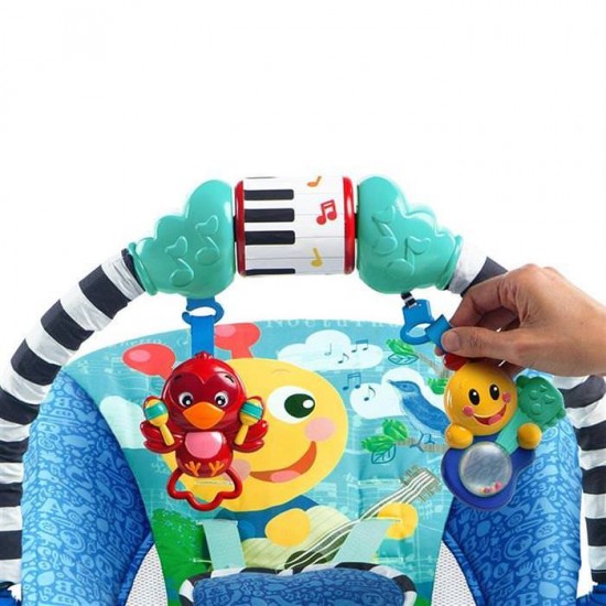 Balansoar cu muzica si vibratii 2 in 1 Symphony Rocker Baby Einstein