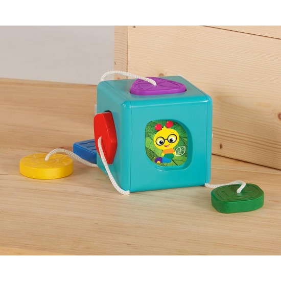 Jucarie bebelusi Baby Einstein - Cubul vesel Match and Grasp