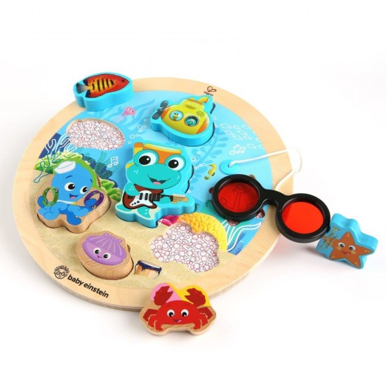 Puzzle de lemn Hape Submarine Adventure Baby Einstein