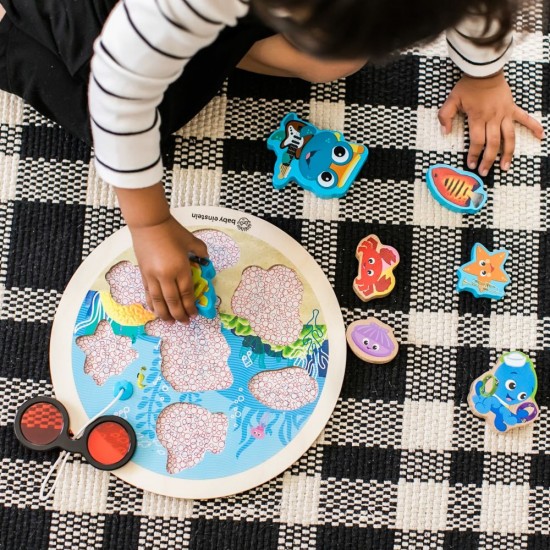 Puzzle de lemn Hape Submarine Adventure Baby Einstein