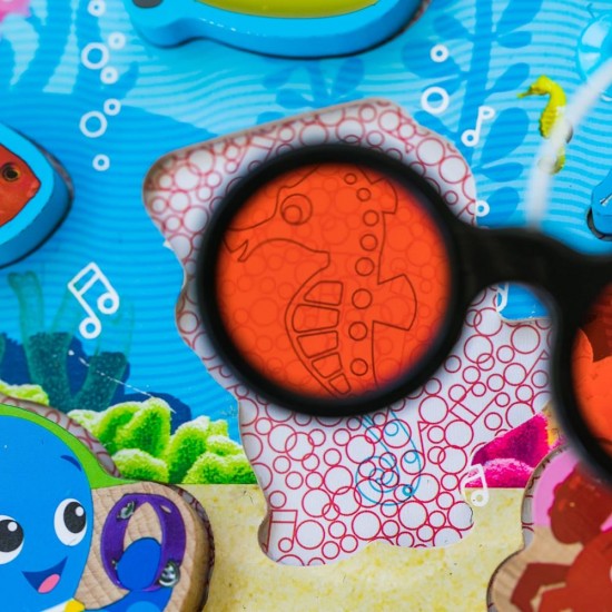 Puzzle de lemn Hape Submarine Adventure Baby Einstein