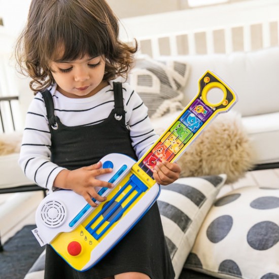 Jucarie muzicala 2 in 1 chitara si pian Flip & Riff Keytar Baby Einstein