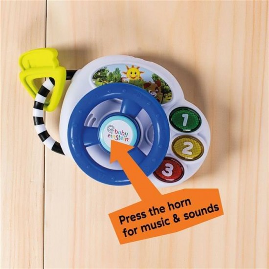 Jucarie volan muzical cu lumini Driving Tunes Baby Einstein