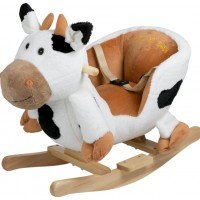 Balansoar cu sunete Vacuta BabyGo