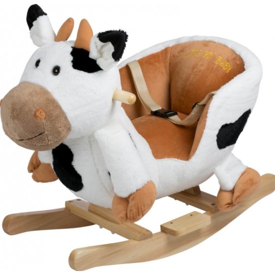 Balansoar cu sunete Vacuta BabyGo