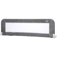 Bariera de securitate pat 150 cm gri BabyGo