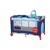 Patut Pliant cu 2 nivele Sleepwell Car BabyGo