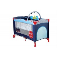 Patut Pliant cu 2 nivele Sleepwell Car BabyGo
