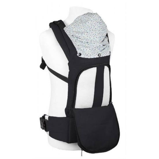 Marsupiu anatomic Cangoo Active Air Black BabyGo 