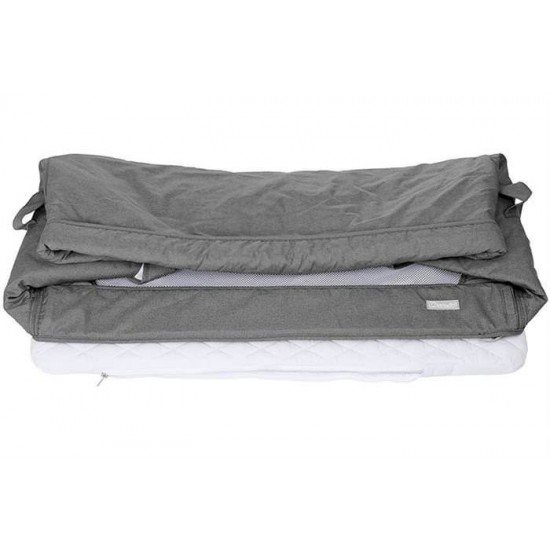 Patut co-sleeper 2 in 1 Together Grey BabyGo