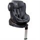 Scaun auto cu Isofix Rotativ 360 Iso BabyGo 0-18 kg – Gri