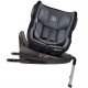 Scaun auto cu Isofix Rotativ 360 Iso BabyGo 0-18 kg – Gri