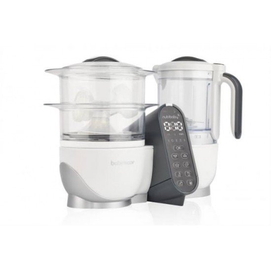 Robot multifunctional 5 in 1 Nutribaby Babymoov Loft White