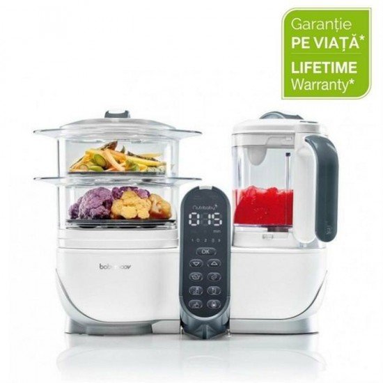 Robot multifunctional 5 in 1 Nutribaby Babymoov Loft White