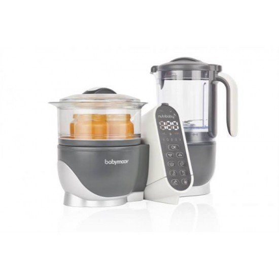 Robot multifunctional 5 in 1 Nutribaby Babymoov Industrial Grey 