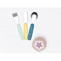 Set 3 tacamuri de Inox Azur Babymoov