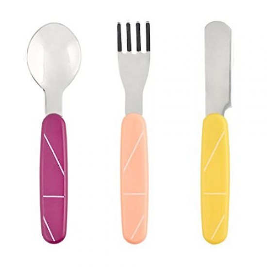 Set 3 tacamuri de Inox Peach Babymoov 