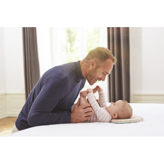 Perna Lovenest Original din bumbac organic impotriva plagiocefaliei Natural Care Babymoov