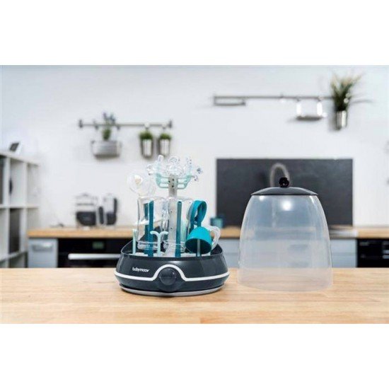 Sterilizator electric si uscator de biberoane 2 in 1 Turbo Babymoov 