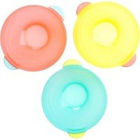 Set 3 boluri colorate pt mancare Badabulle