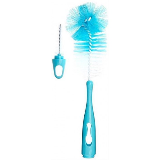 Perie biberoane 2 in 1 Blue Badabulle