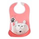 Bavetica moale Pink Bear Badabulle
