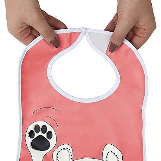 Bavetica moale Pink Bear Badabulle