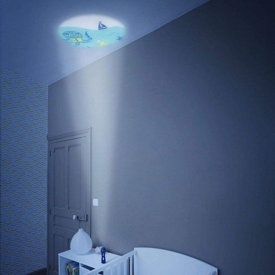 Lampa de veghe cu proiectie si sunete Sweet Dreams Badabulle