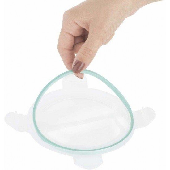 Set 3 boluri ermetice Maxi 500 ml pentru pastrarea hranei Badabulle