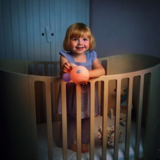 Lampa de veghe Firefly Purple Badabulle