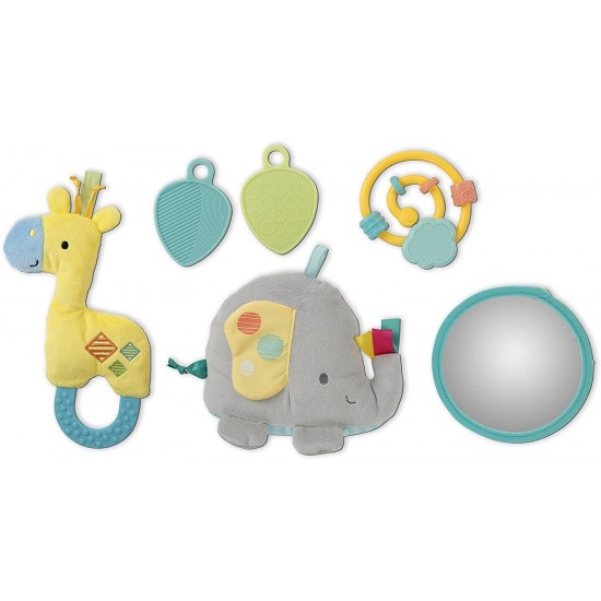 Salteluta de activitati Bright Starts Imbratiseaza Elefantul! 