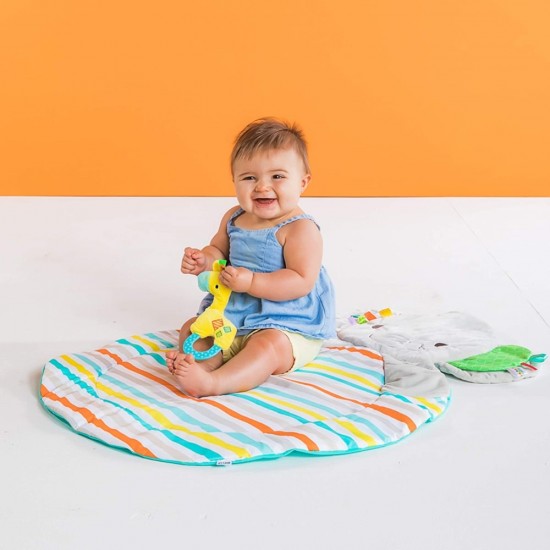 Salteluta de activitati Bright Starts Imbratiseaza Elefantul! 