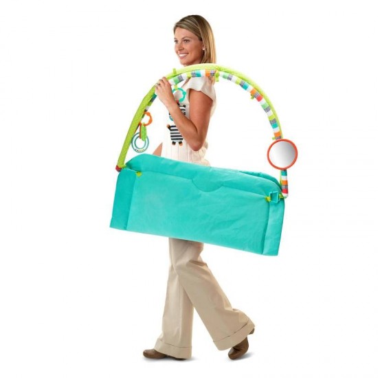 Salteluta de joaca Zig Zag Safari Bright Starts