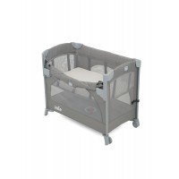 Patut pliant pentru cosleeping Kubbie Foggy Gray Joie