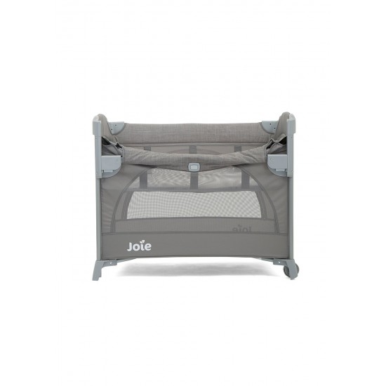 Patut pliant pentru cosleeping Kubbie Foggy Gray Joie