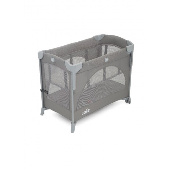 Patut pliant pentru cosleeping Kubbie Foggy Gray Joie