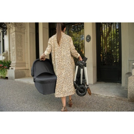 Carucior compact Triv Caviar 2 in 1 Nuna