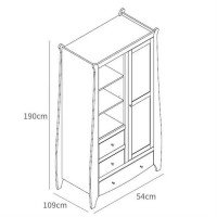 Dulap Lucas Alb Tutti Bambini 