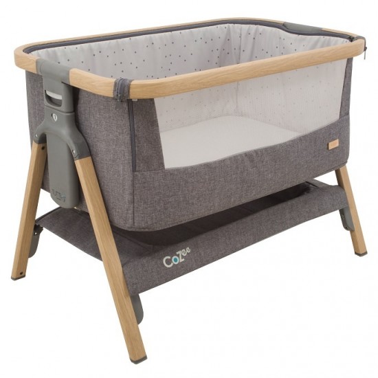 Patut 2 in 1 co-sleeper CoZee Oak Tutti Bambini
