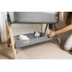 Patut 2 in 1 co-sleeper CoZee Oak Tutti Bambini