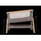Patut 2 in 1 co-sleeper CoZee Oak Tutti Bambini