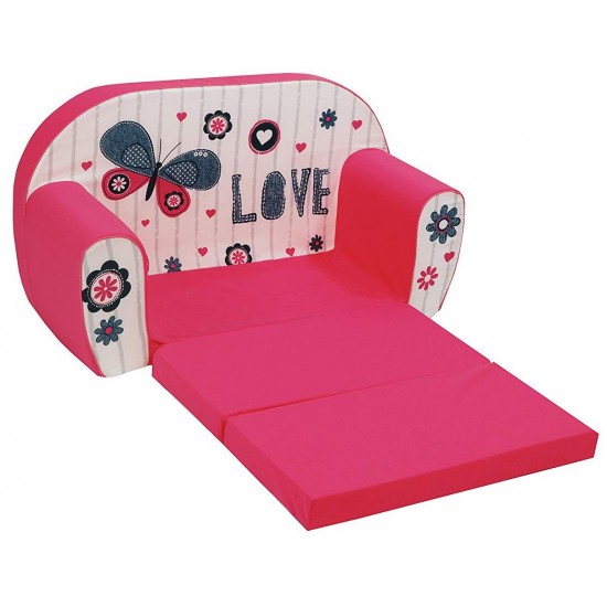 Canapea extensibila din burete Butterfly Love