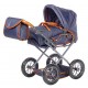 Carucior 2 in 1 pentru papusi Ruby Dark Blue