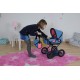 Carucior 2 in 1 pentru papusi Ruby Jeans Blue
