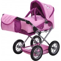 Carucior 2 in 1 pentru papusi Ruby Unicorn