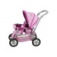 Carucior pentru doua papusi Big Twin The Unicorn