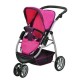 Carucior pentru papusi 3 in 1 Cico Pink Owl