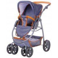 Carucior pentru papusi 3 in 1 Coco Dark Blue