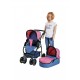 Carucior pentru papusi 3 in 1 Coco Jeans Blue