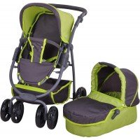 Carucior pentru papusi 3 in 1 Coco Tec Green